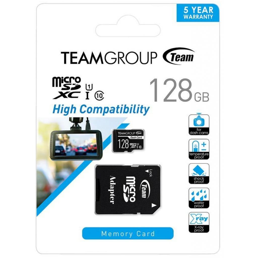 Карта пам'яті Team 128GB microSDXC class 10 UHS-I (TDUSDX128GUHS03) - зображення 3