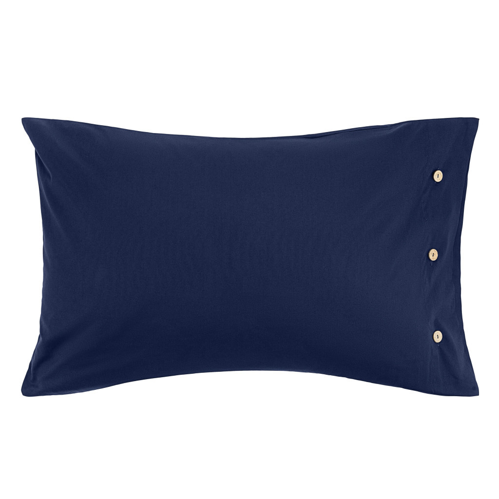 Наволочка Ardesto Mix&Match 50х70 100% бавовна, сатин синій (ART5070PCN) - зображення 1