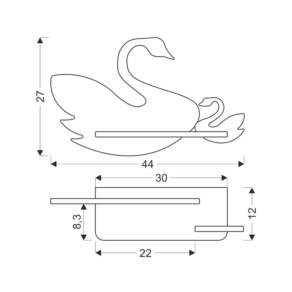 Світильник Candellux SWAN (21-05557) - изображение 2