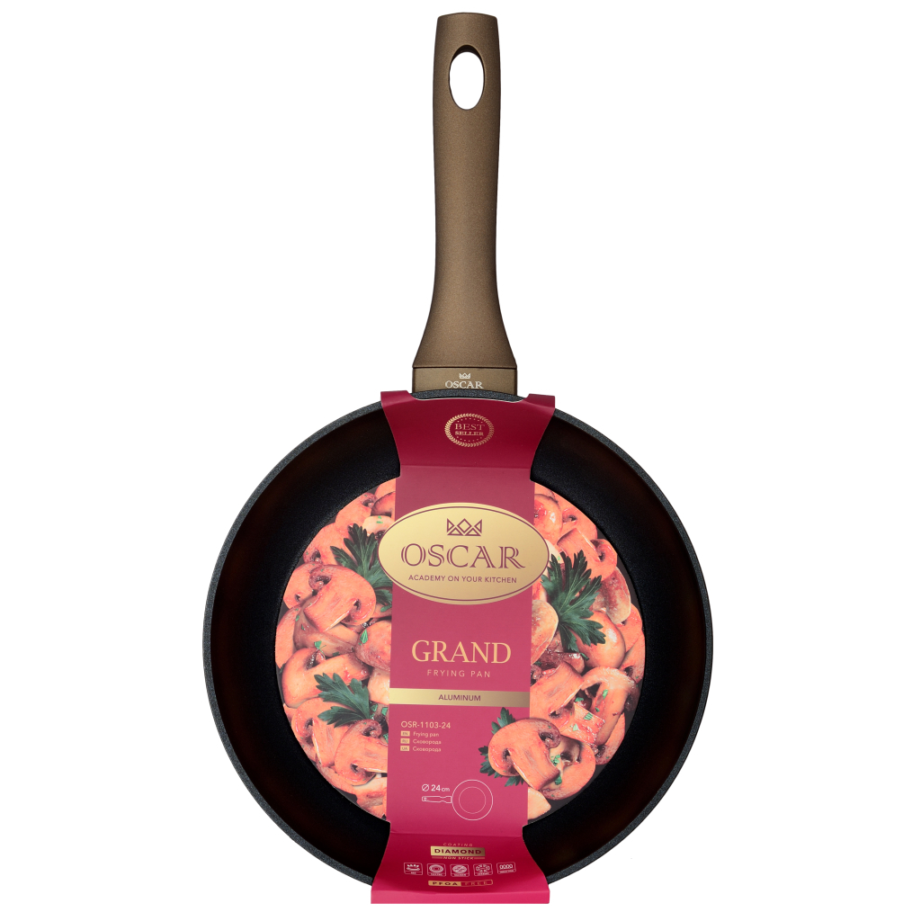 Сковорода Oscar Grand 24 см (OSR-1103-24) - зображення 3