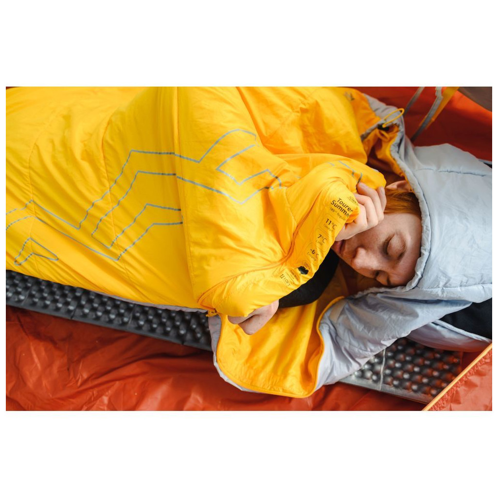 Спальний мішок Turbat Tourer Summer gold fusion/dawn blue 195 см (012.005.0361) - зображення 10