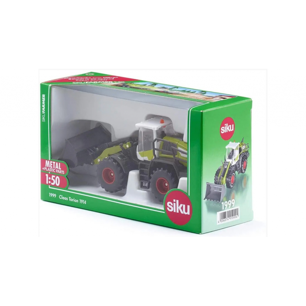 Спецтехніка Siku Навантажувач фронтальний Claas Torion (6336877) - зображення 2