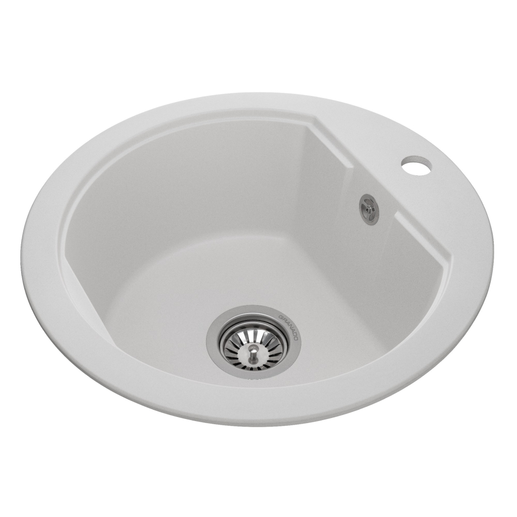 Мийка кухонна GRANADO LUGO white (gr2805) - зображення 2