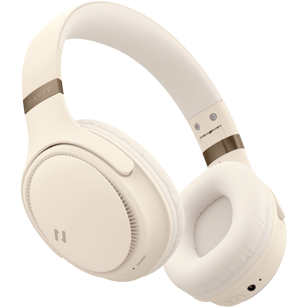 Навушники Havit HV-H630BT Beige (6939119073107) - зображення 5