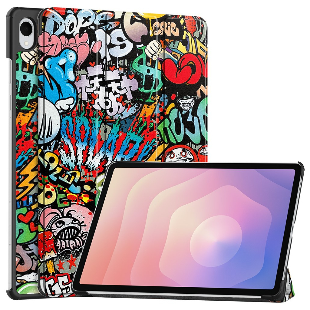 Чохол до планшета BeCover Smart Case Samsung Galaxy Tab S11 (SM-X730/X736) 11.0" Graffiti (714655) - зображення 1