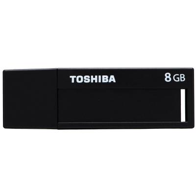 USB флеш накопичувач Toshiba 8GB Daichi Black USB 3.0 (THN-U302K0080M4) - зображення 1
