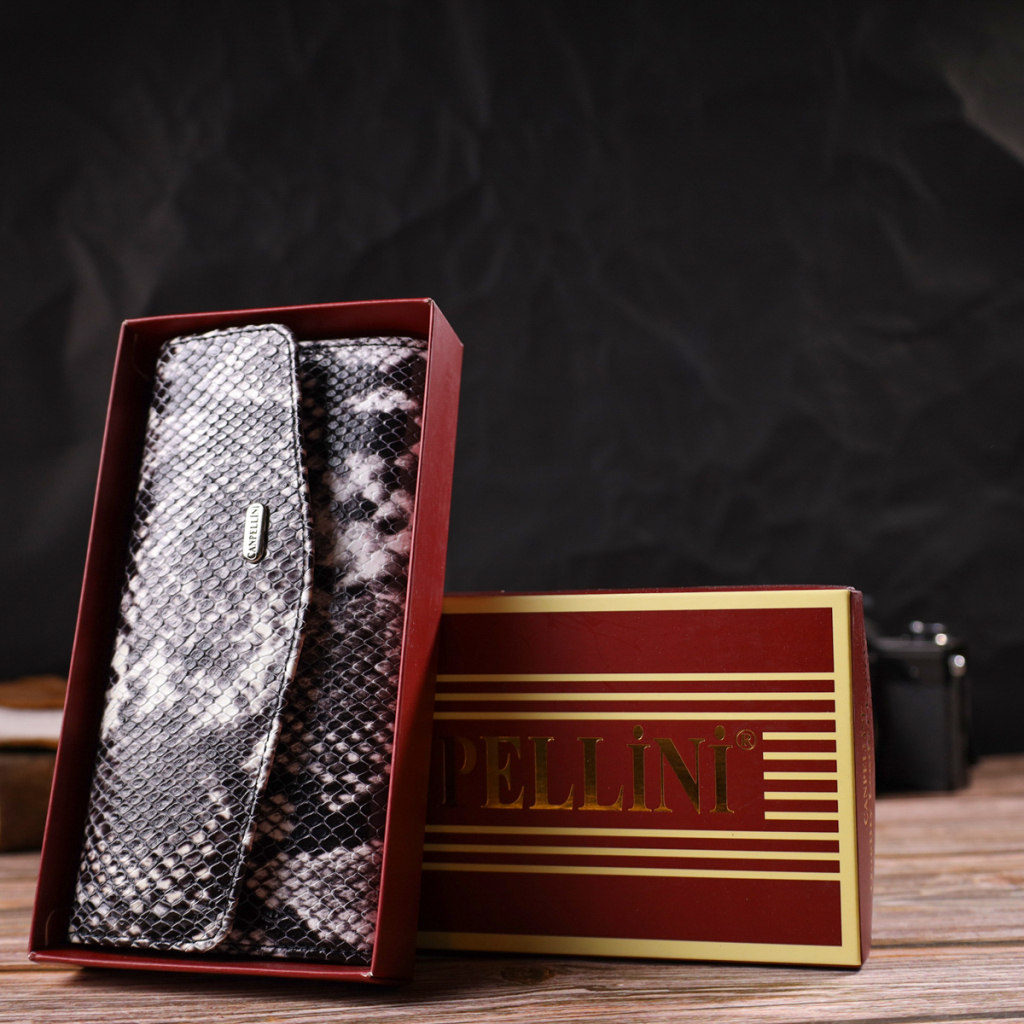 Портмоне Canpellini З натуральної шкіри Різнобарвне (21692) - зображення 10