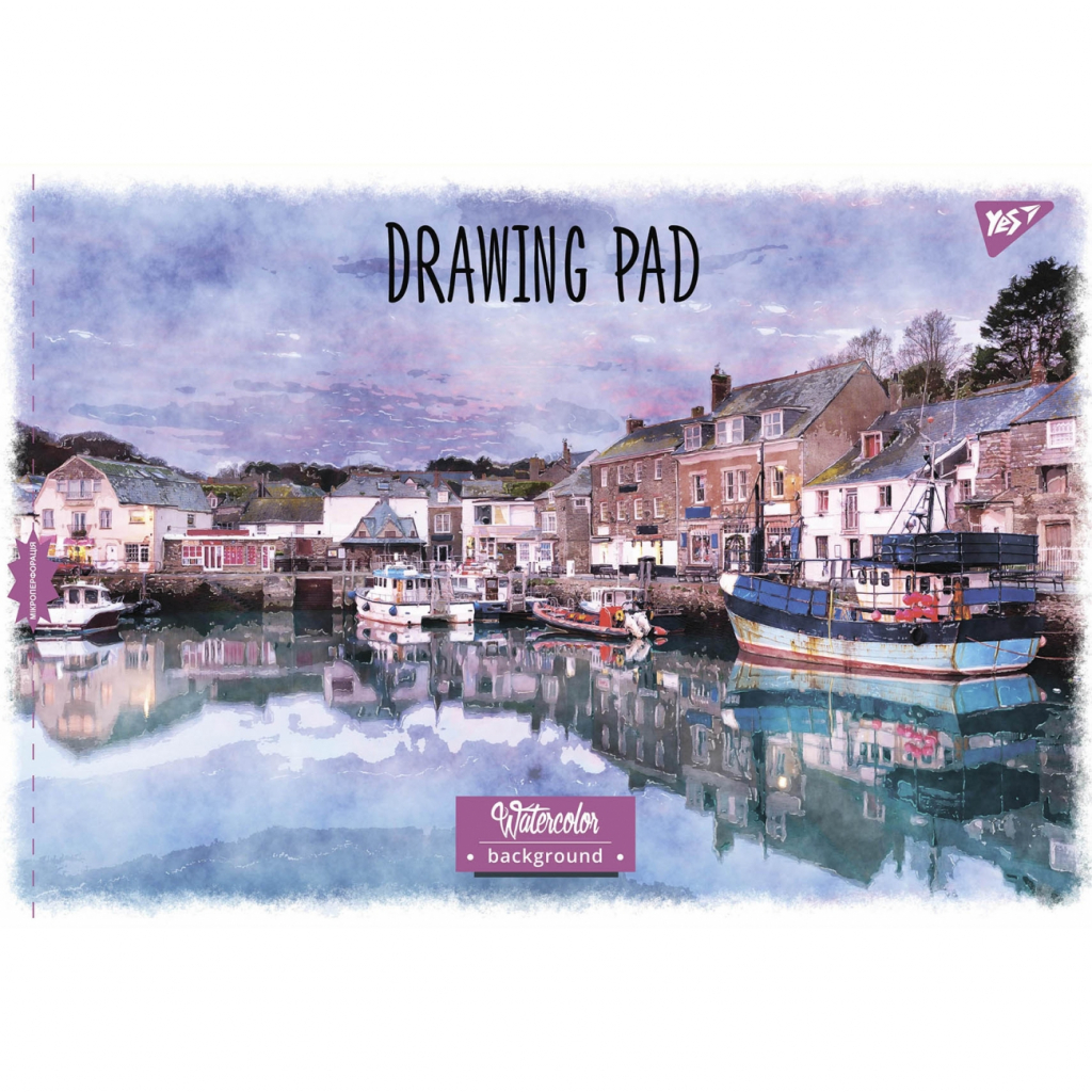 Альбом для малювання Yes А4 скоба з перфорацією, 28 аркушів (130437) - зображення 2