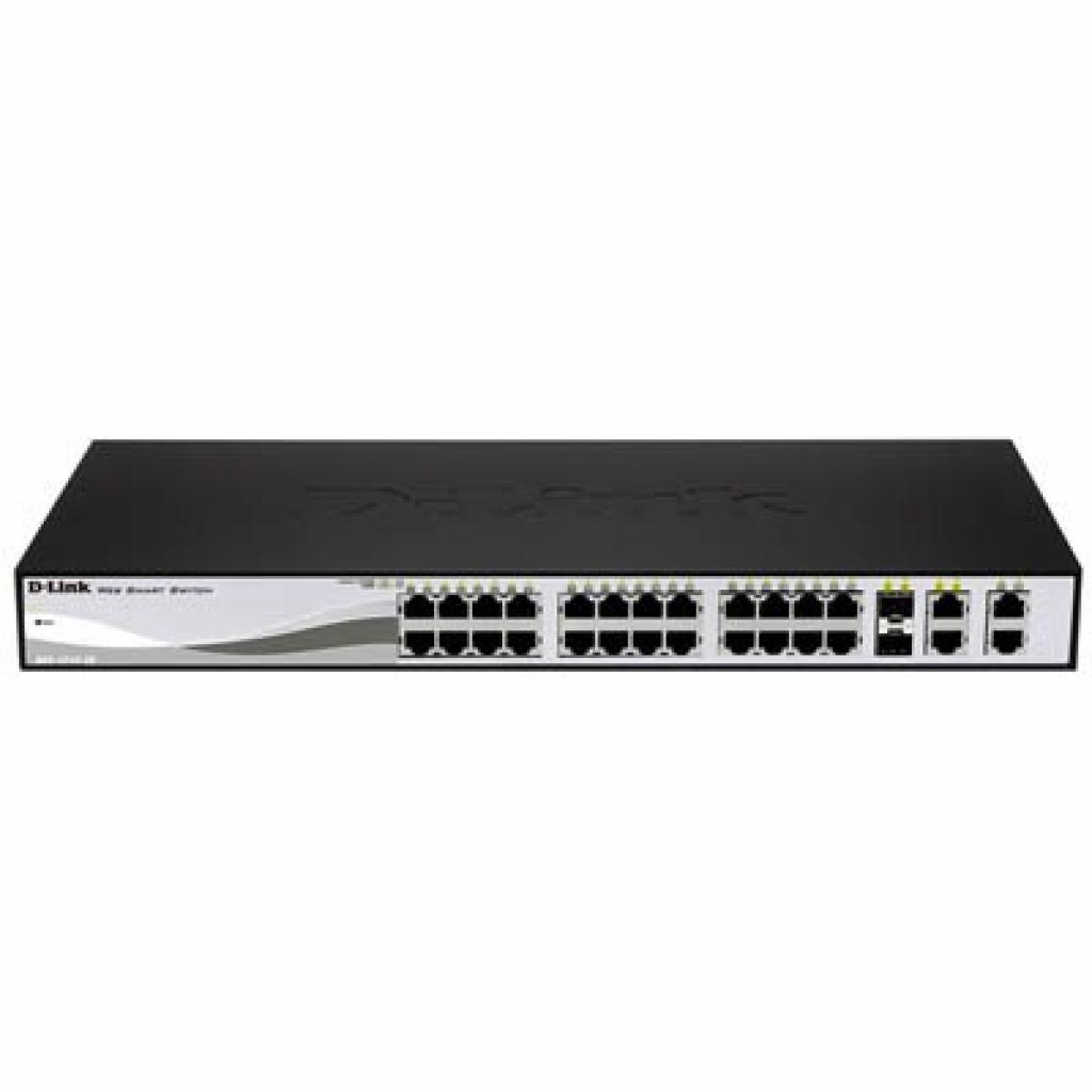 Комутатор мережевий D-Link DES-1210-28 - зображення 1