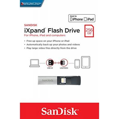 USB флеш накопичувач SanDisk 256GB iXpand USB 3.0/Lightning Apple (SDIX30N-256G-GN6NE) - зображення 5