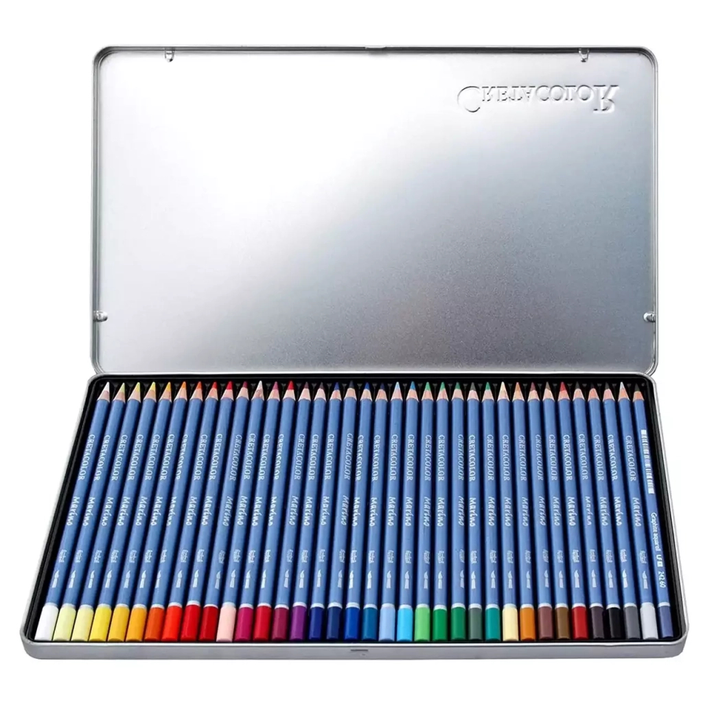 Олівці кольорові Cretacolor Marino акварельні 36 кольорів (9002592240360) - изображение 2