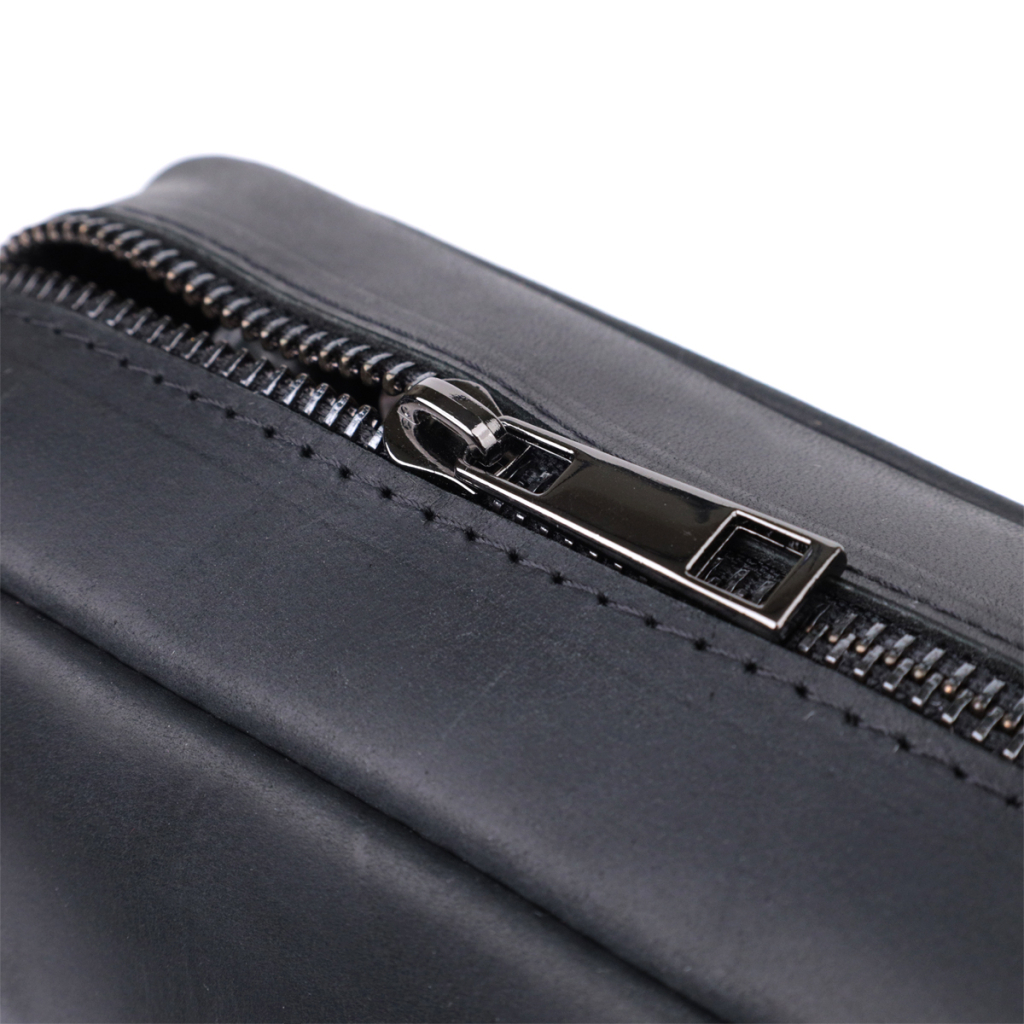 Сумка Shvigel Через плече з матової натуральної шкіри Чорна (22848) - зображення 6