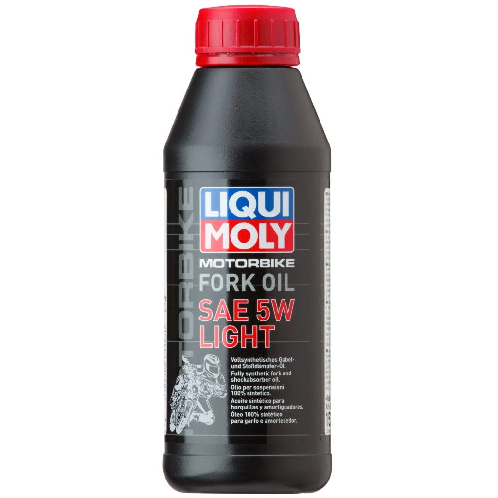 Гідравлічна олива Liqui Moly MOTORBIKE FORK OIL 5W LIGHT 0,5л (1523) - изображение 1