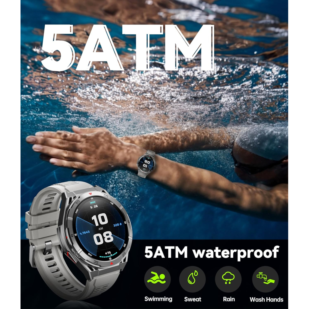 Смарт-годинник OUKITEL BT12 Grey (6931940789585) - зображення 4