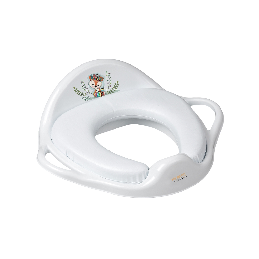 Накладка на унітаз Tega Baby WILD&FREE LITTLE FOX антиковзка, white (DZ-020-103-LISEK) - зображення 1