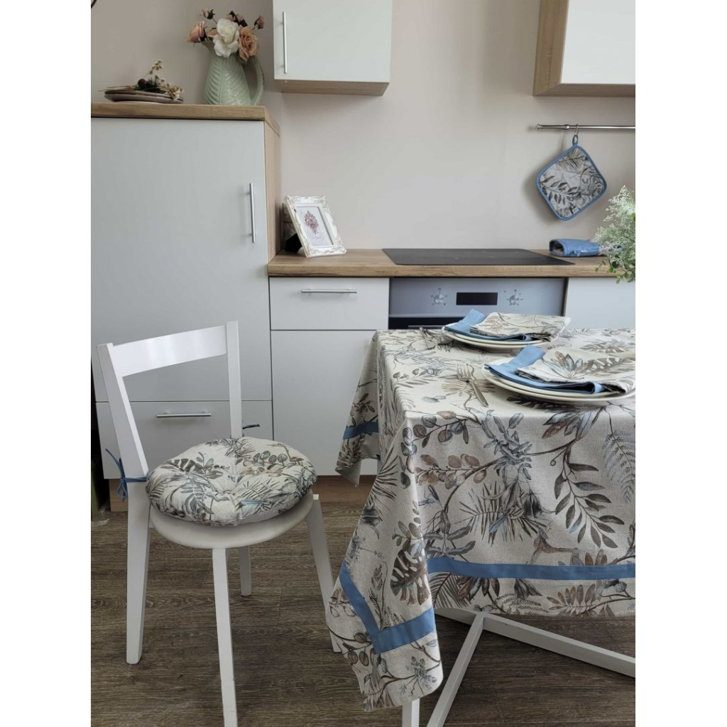 Подушка на стілець Прованс кругла Міра D-40 (4823093439818) - зображення 1