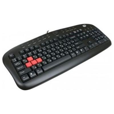 Клавіатура A4Tech KB-28G USB Black (KB-28G-USB) - зображення 1