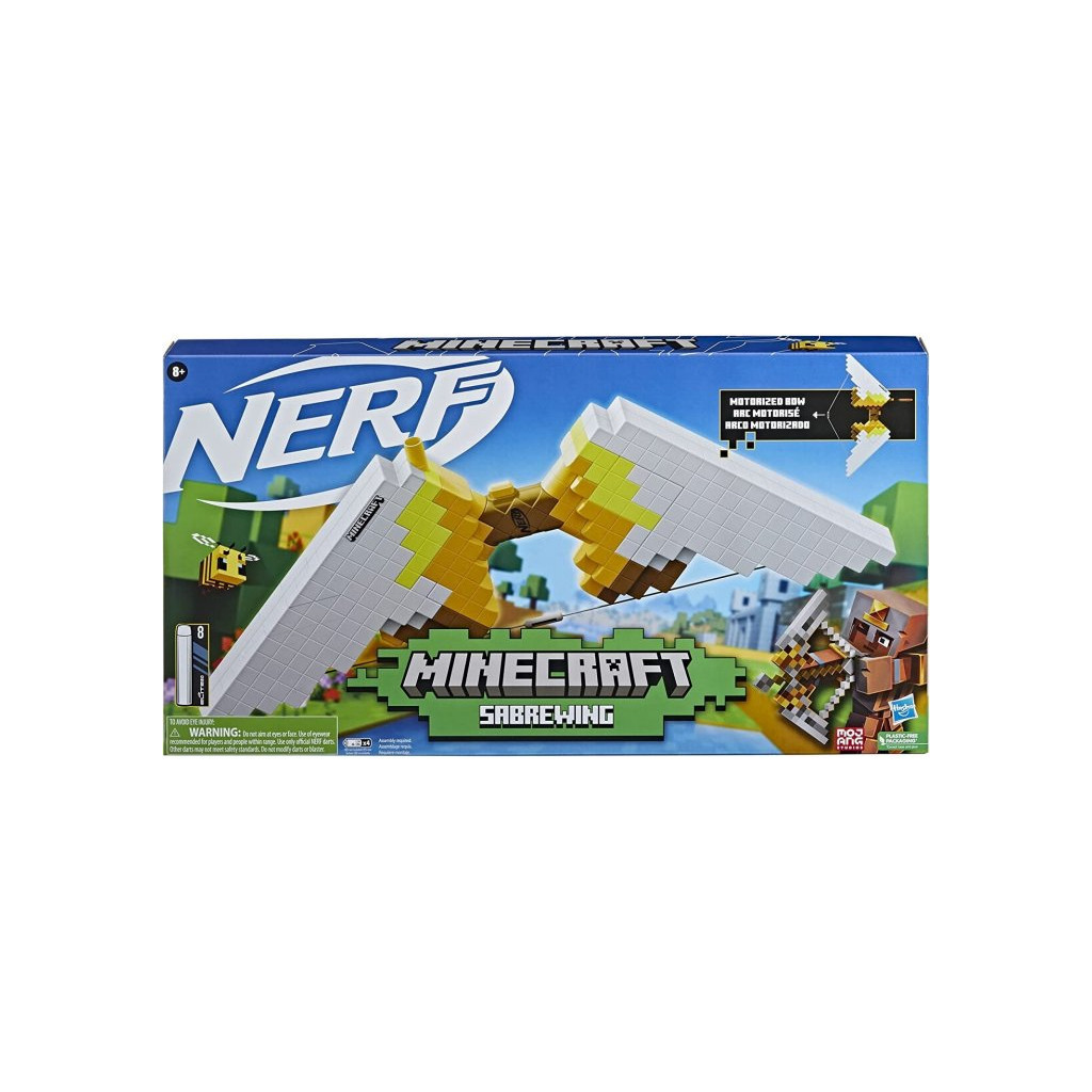 Іграшкова зброя Hasbro Nerf Бластер лук Sabrewing Майнкрафт (F4733) - зображення 3