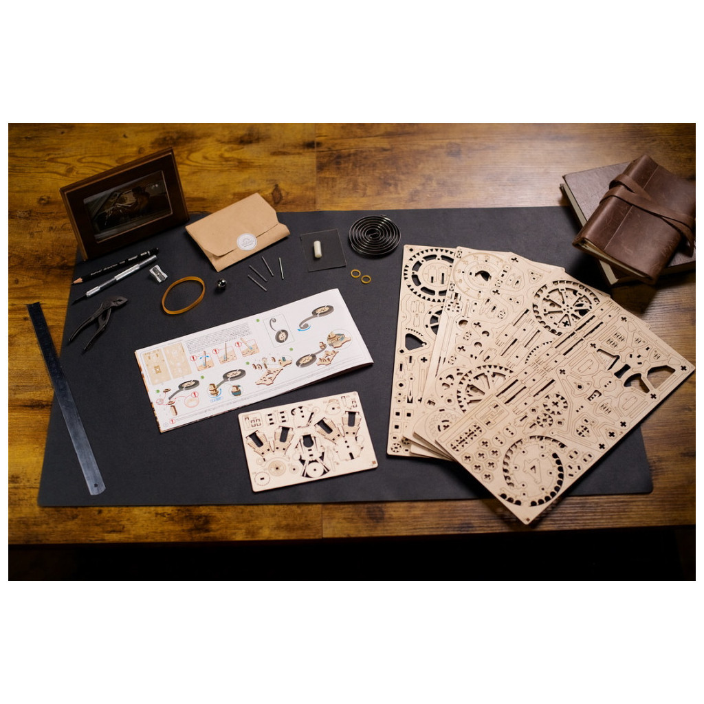 Конструктор Ugears Годинник Двигун (6337516) - зображення 12