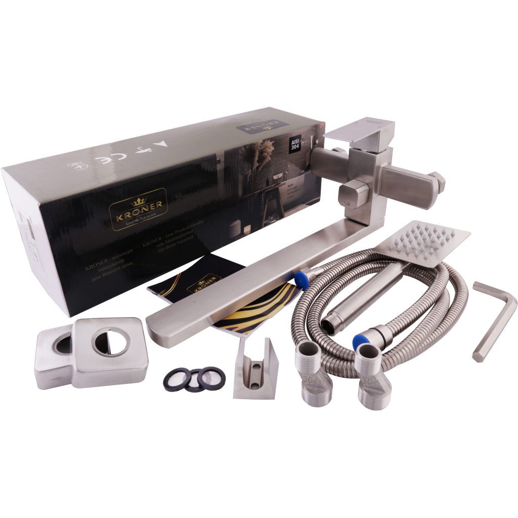 Змішувач Kroner Kubus-ESG070 - зображення 6