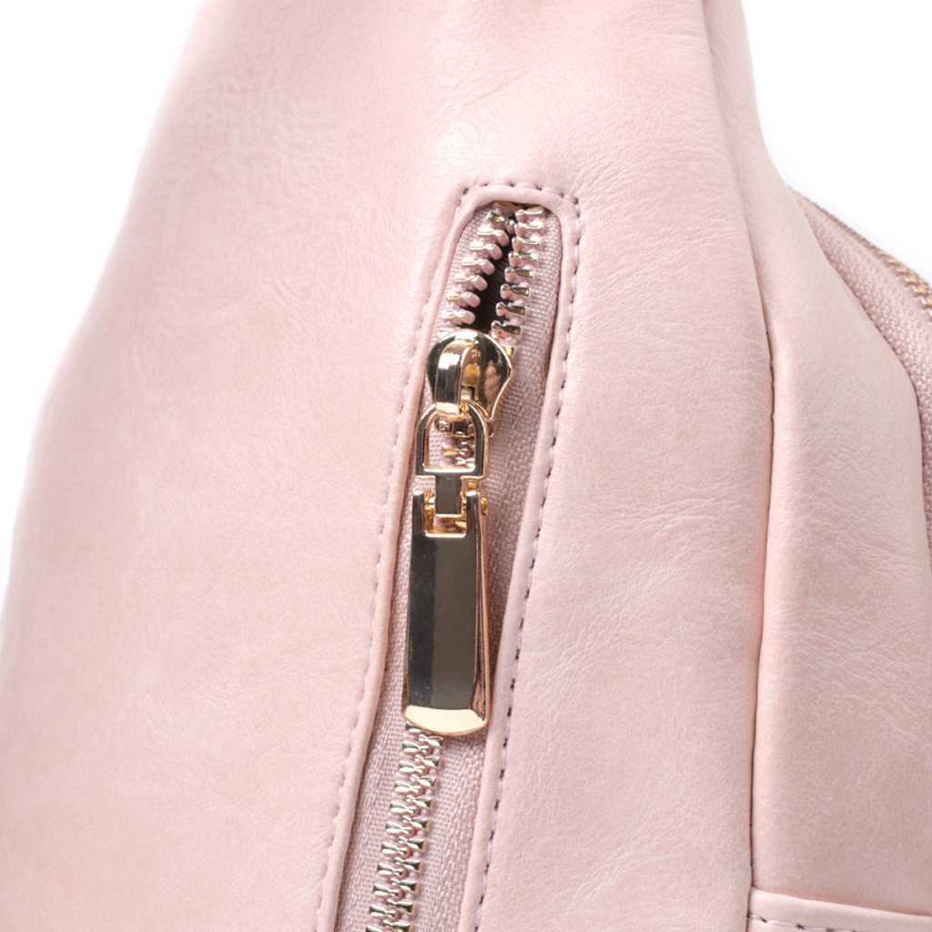 Сумка Vintage Компактна жіноча з однією лямкою через плече з гладкої екошкіри Рожева (22766) - зображення 5