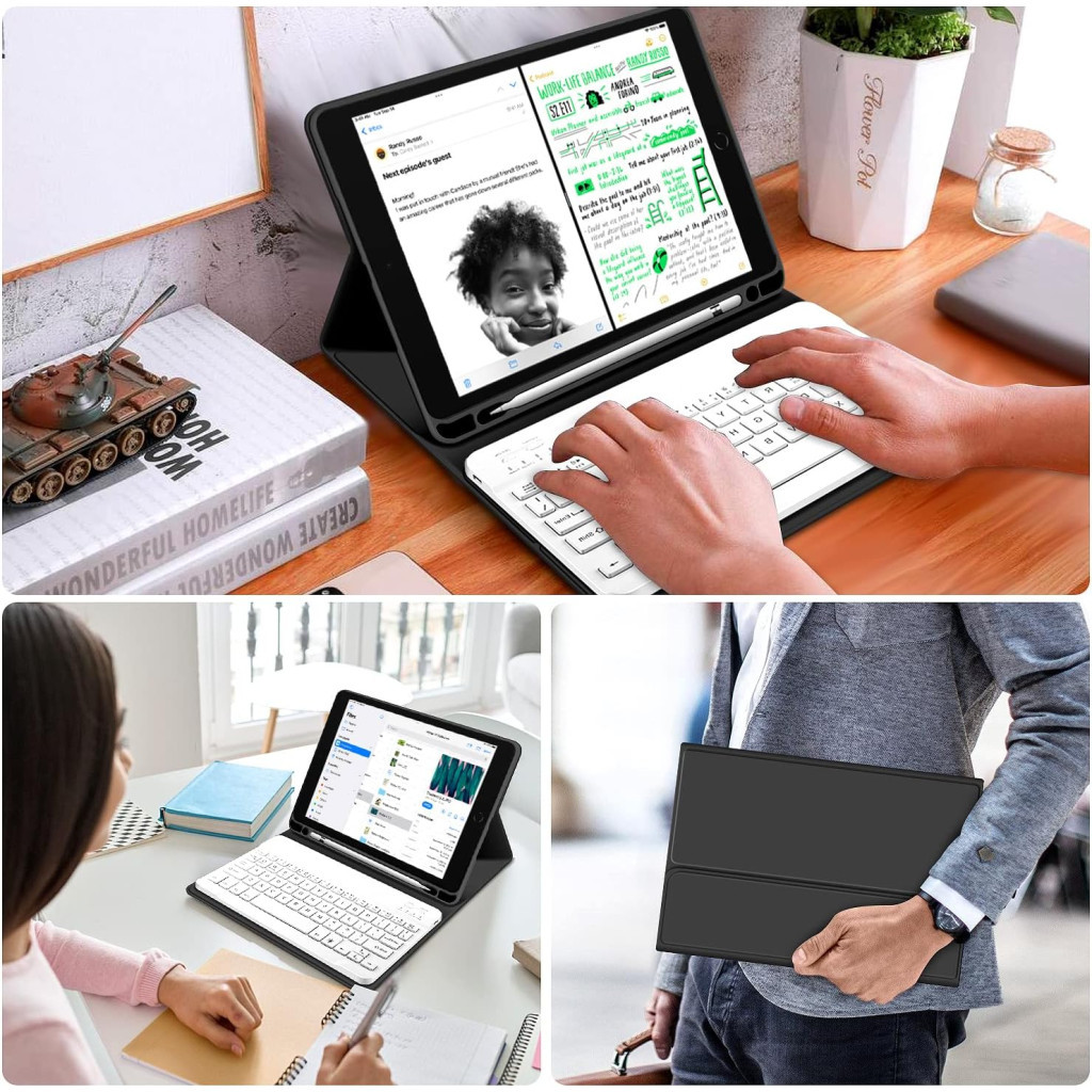 Чохол до планшета BeCover Keyboard Apple iPad 10.9" 2022 Black (711139) - зображення 7