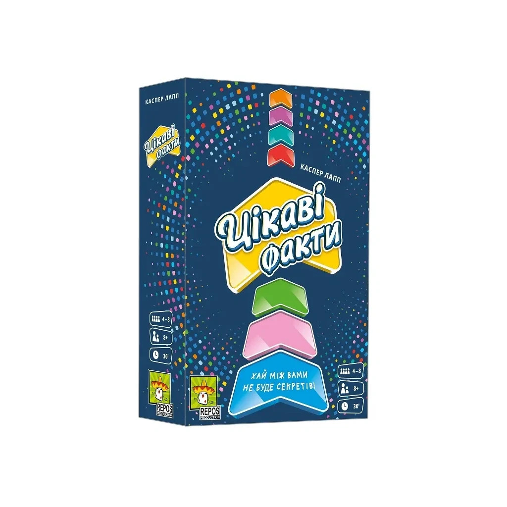 Настільна гра Lord of Boards Цікаві факти (Fun Facts) (LOB2323UA) - зображення 1