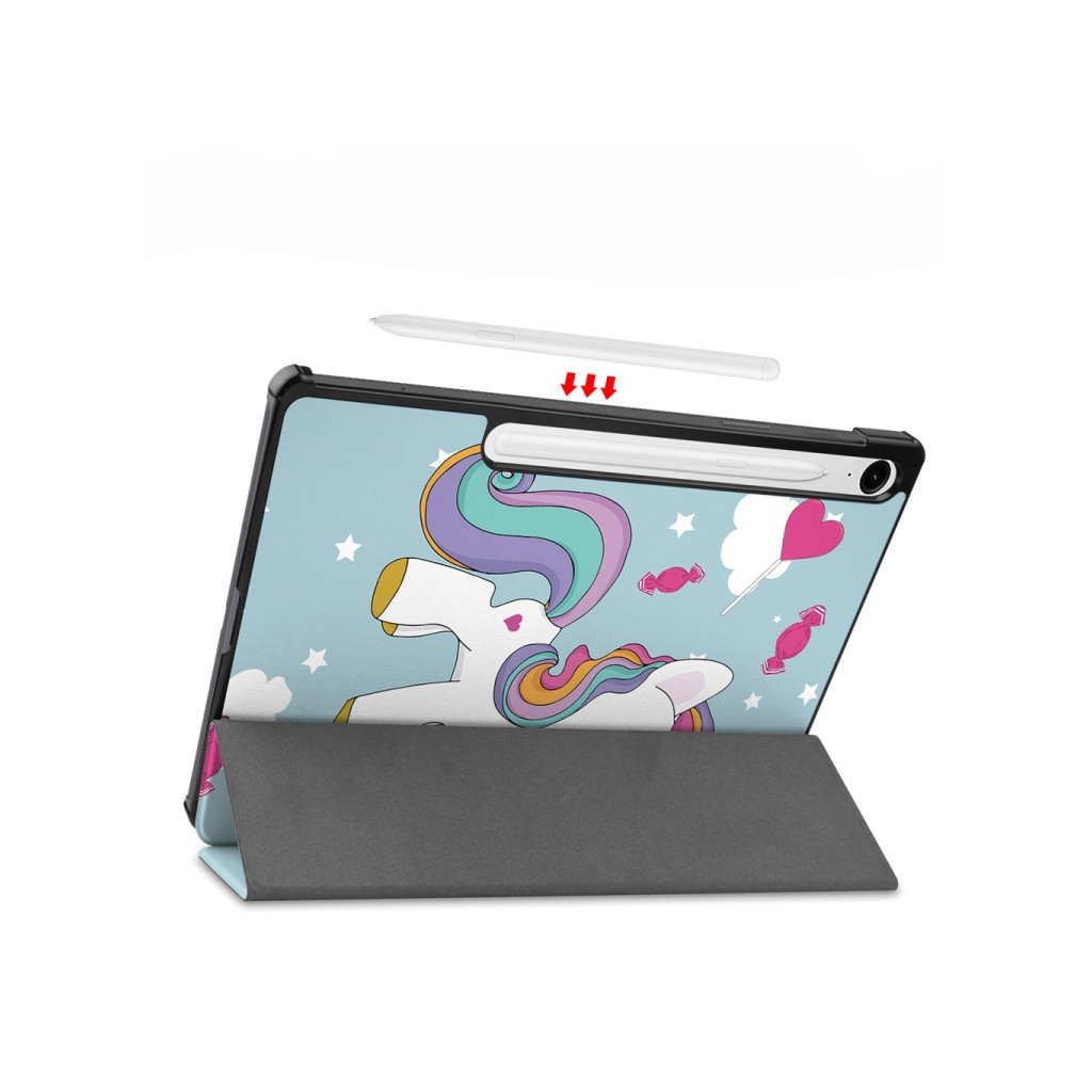 Чохол до планшета BeCover Smart Case Samsung Tab S9 (SM-X710/SM-X716)/S9 FE (SM-X510/SM-X516B) 11.0" Unicorn (710425) - зображення 5