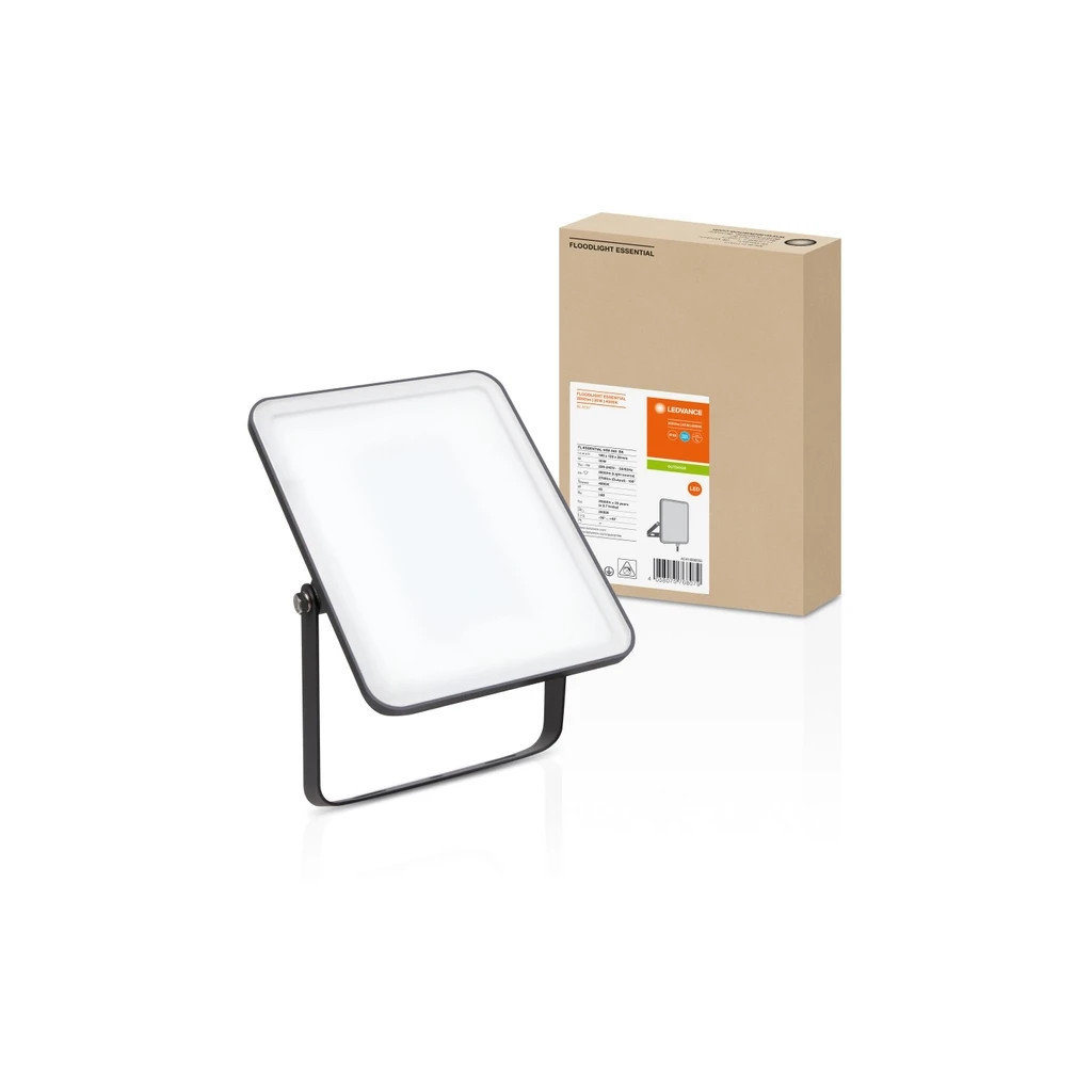 Прожектор LEDVANCE FL ESSENTIAL 30W 840 BK IP65 (4058075768079) - зображення 5