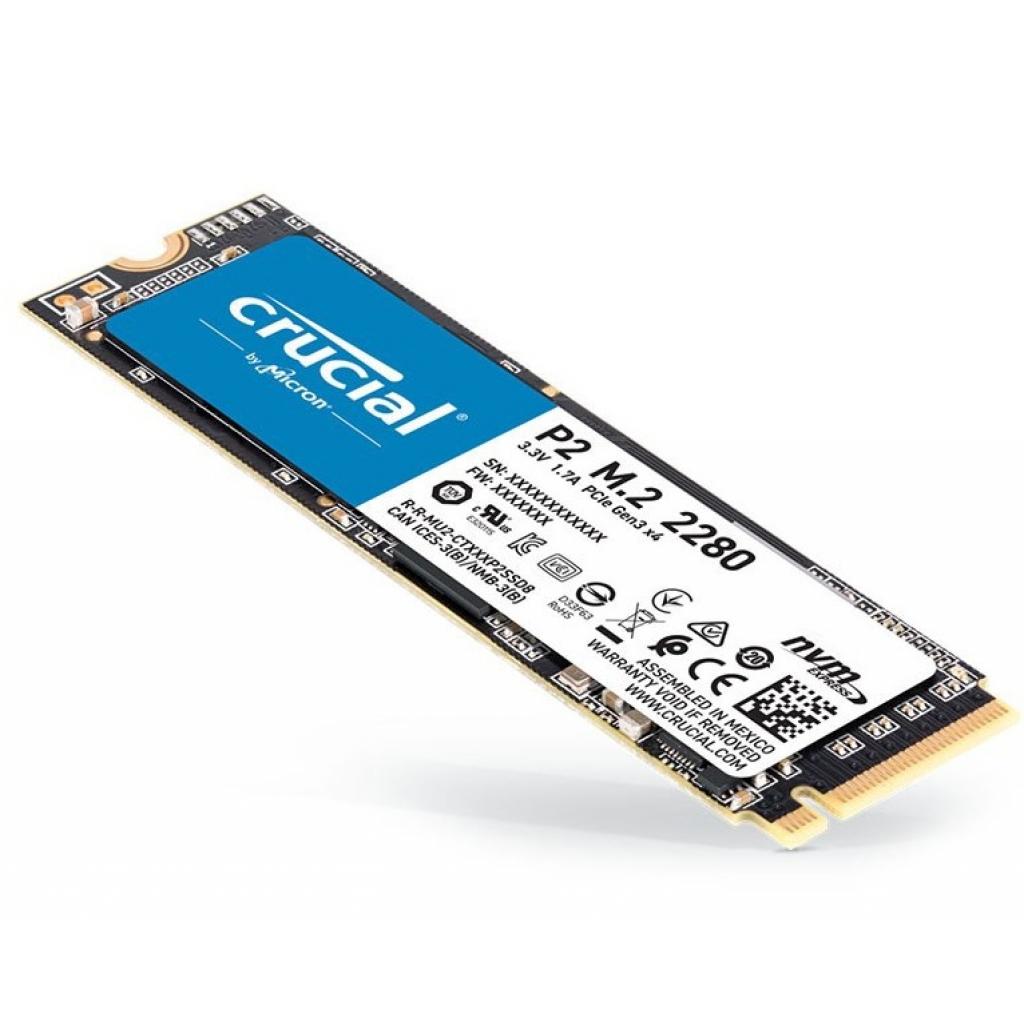 Накопичувач SSD M.2 2280 500GB Micron (CT500P2SSD8) - зображення 2