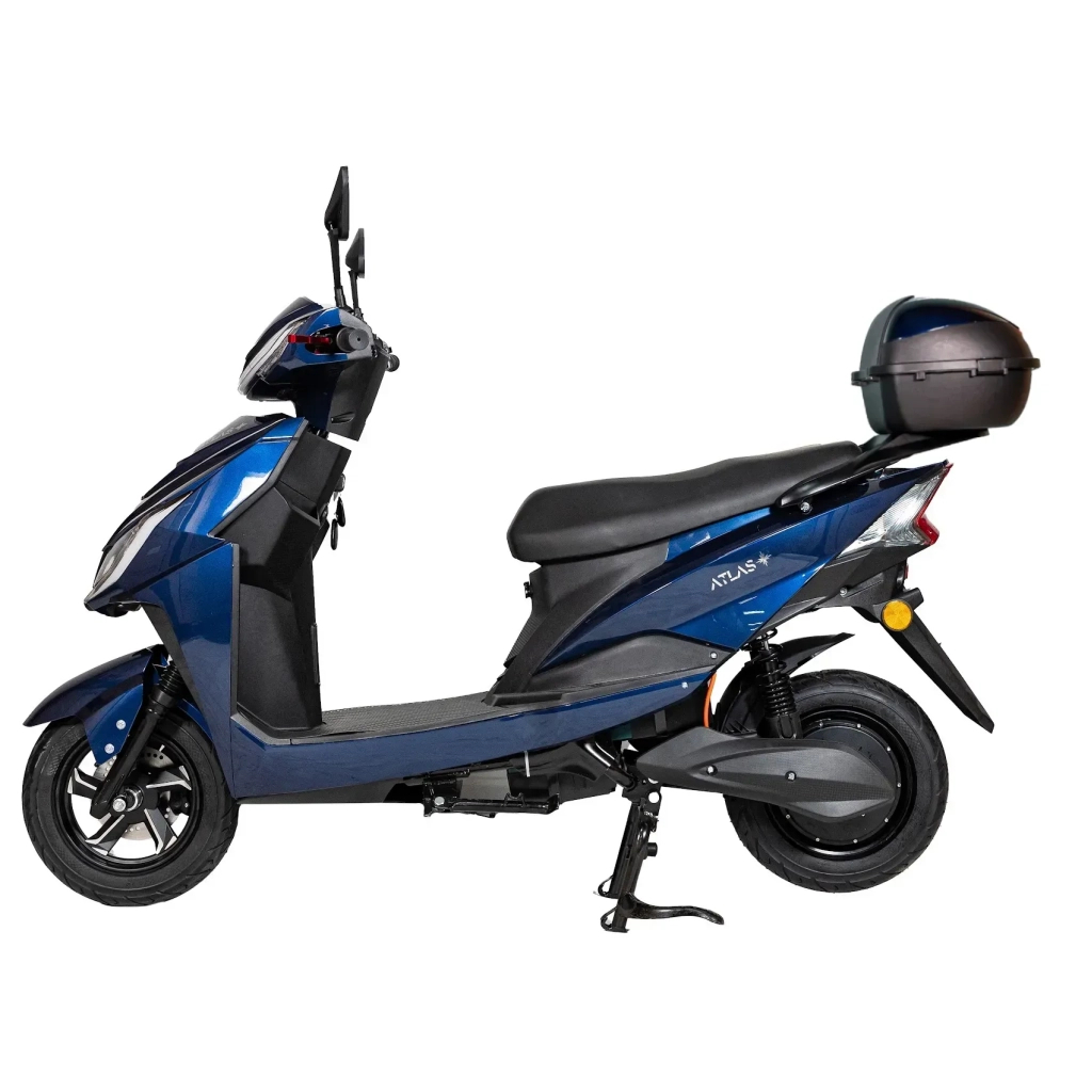 Електроскутер Atlas Spider Box 1500W Cyan Blue (4001) - зображення 2