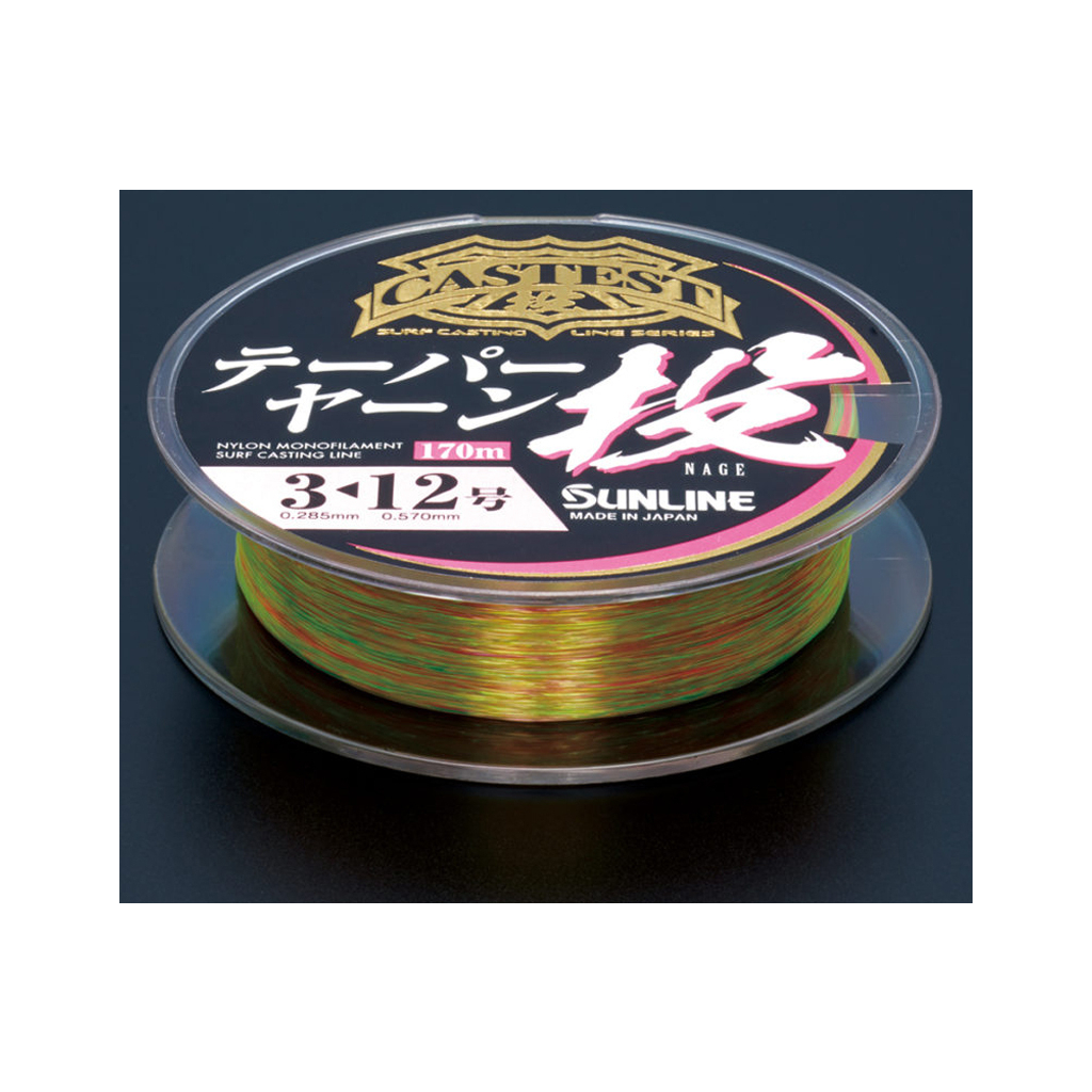 Волосінь Sunline Castest Tapered 170m конусна 0.285-0.570mm 6.0kg (1658.10.55) - зображення 2