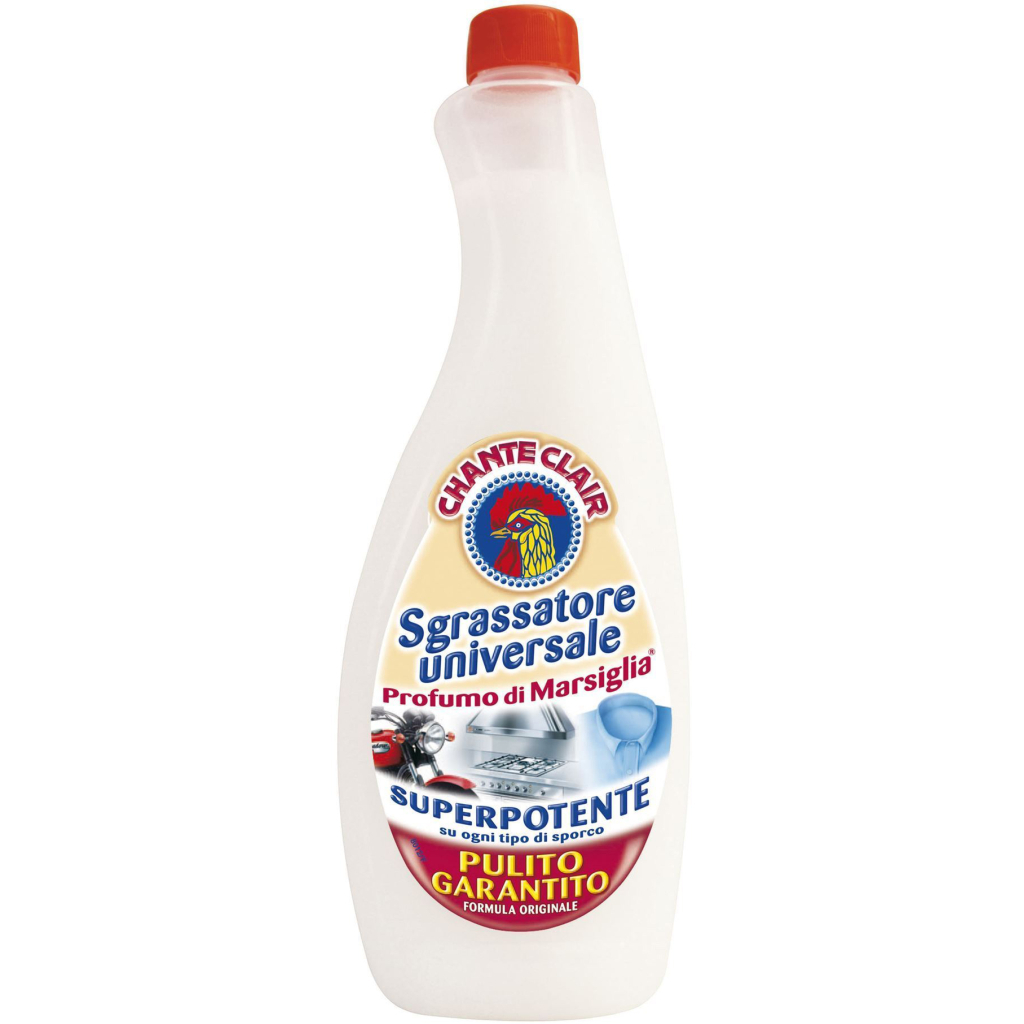 Спрей для чищення кухні ChanteClair Sgrassatore Знежирюючий Марсельське мило Запаска 600 мл (8015194508180) - зображення 1