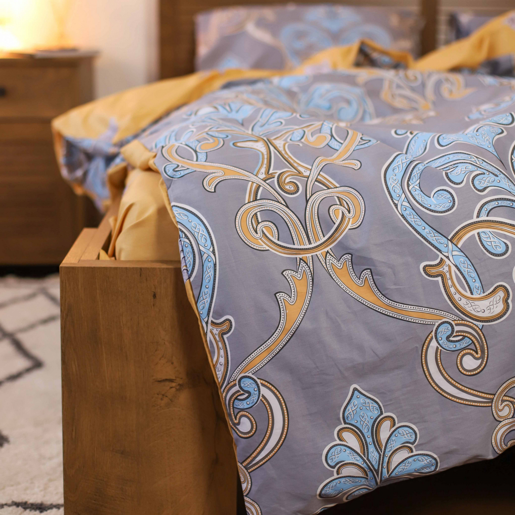 Постільна білизна Isleep двоспальна Сатин Twill 52 (52_dv_Isleep) - зображення 7