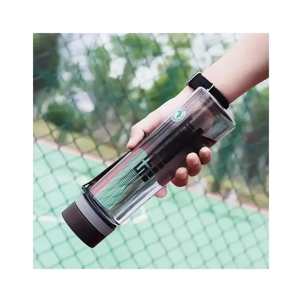 Пляшка для води Casno 1000 мл KXN-1111 Сіра (KXN-1111_Grey) - зображення 4