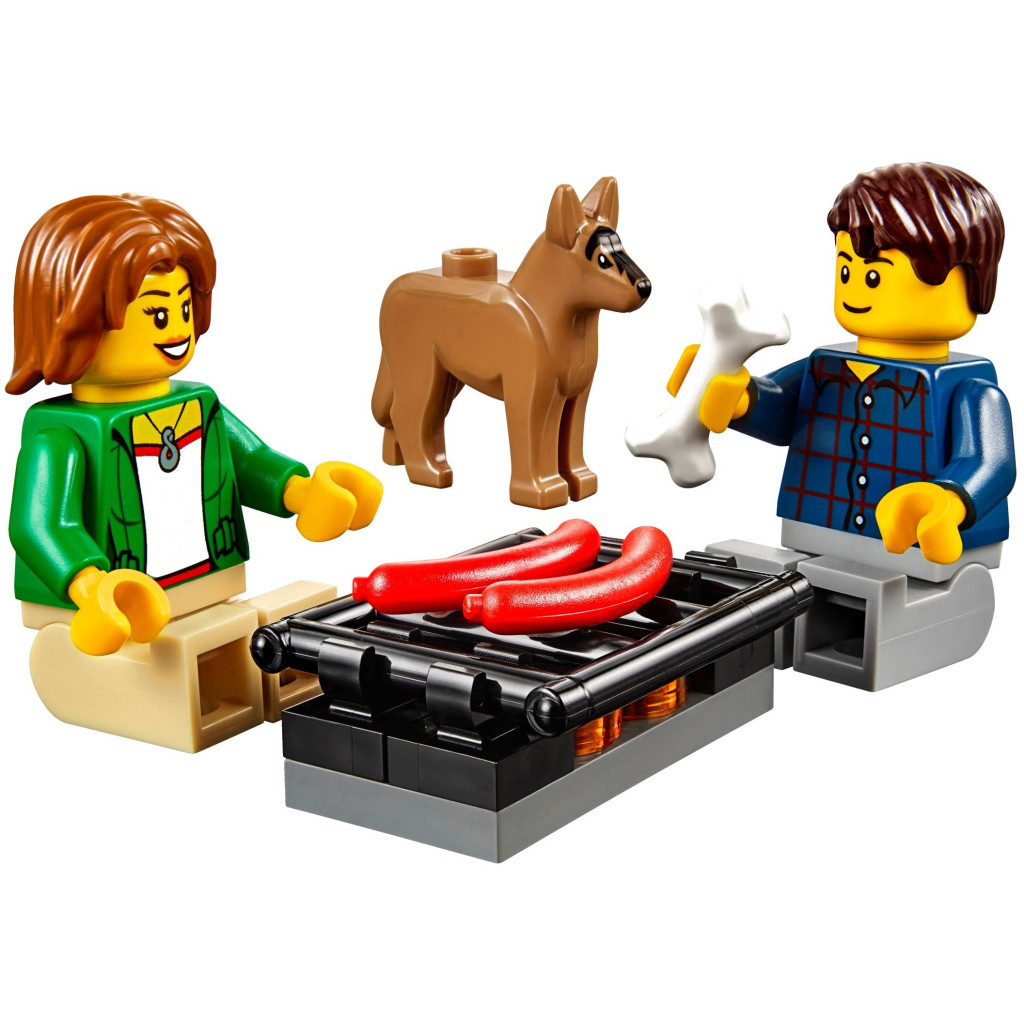 Конструктор LEGO City Great Vehicles Фургон та будинок на колесах (60117) - зображення 8