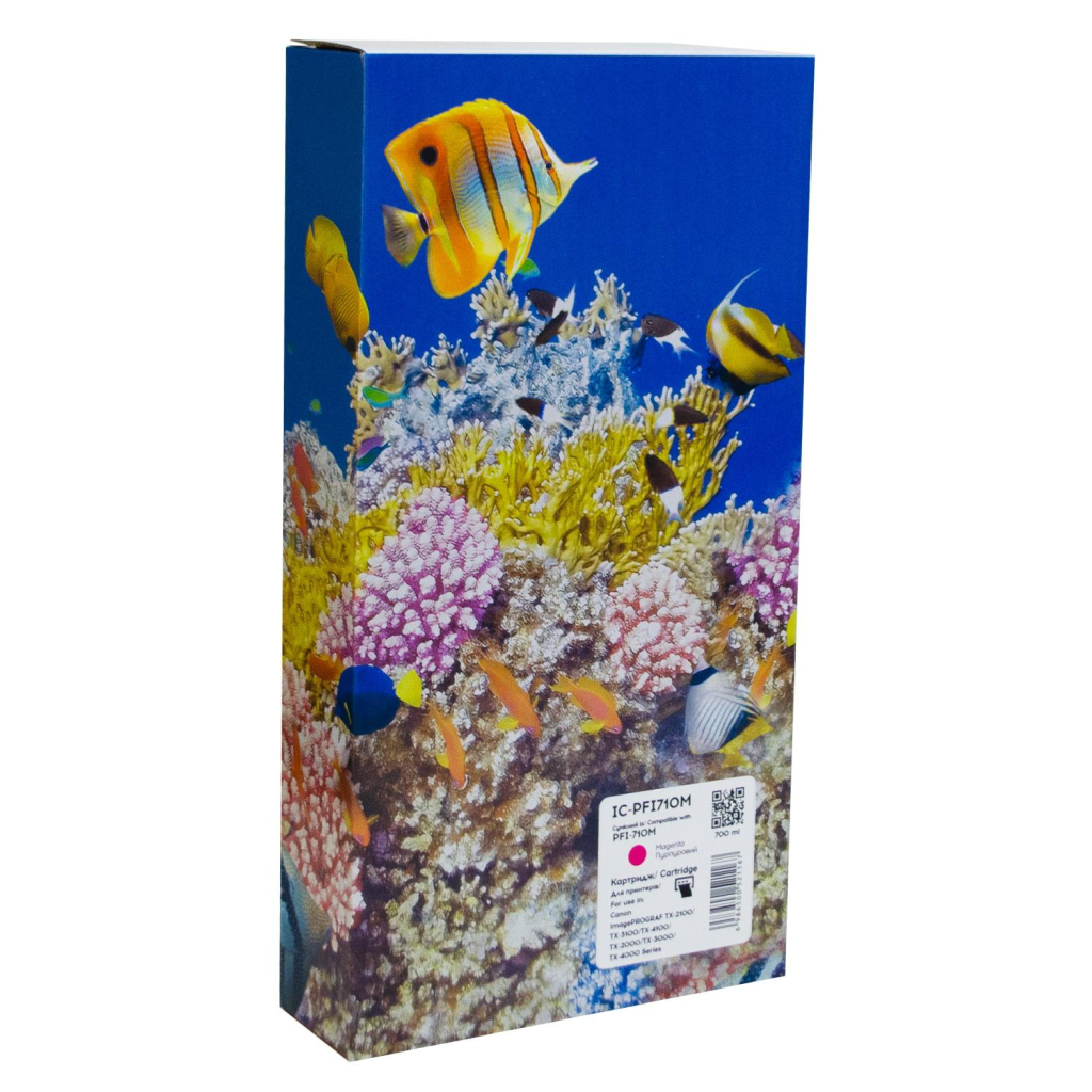 Картридж Barva Canon PFI-710M 2356C001AA 700мл magenta (IC-PFI710M) - зображення 1