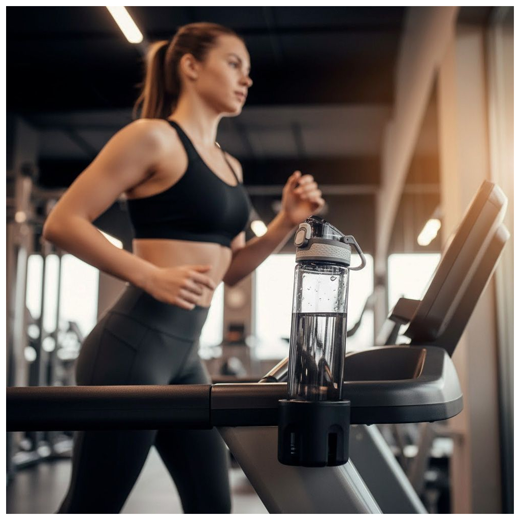 Пляшка для води Line Art Rosario 700 мл сірий (60013918LA-07) - зображення 6