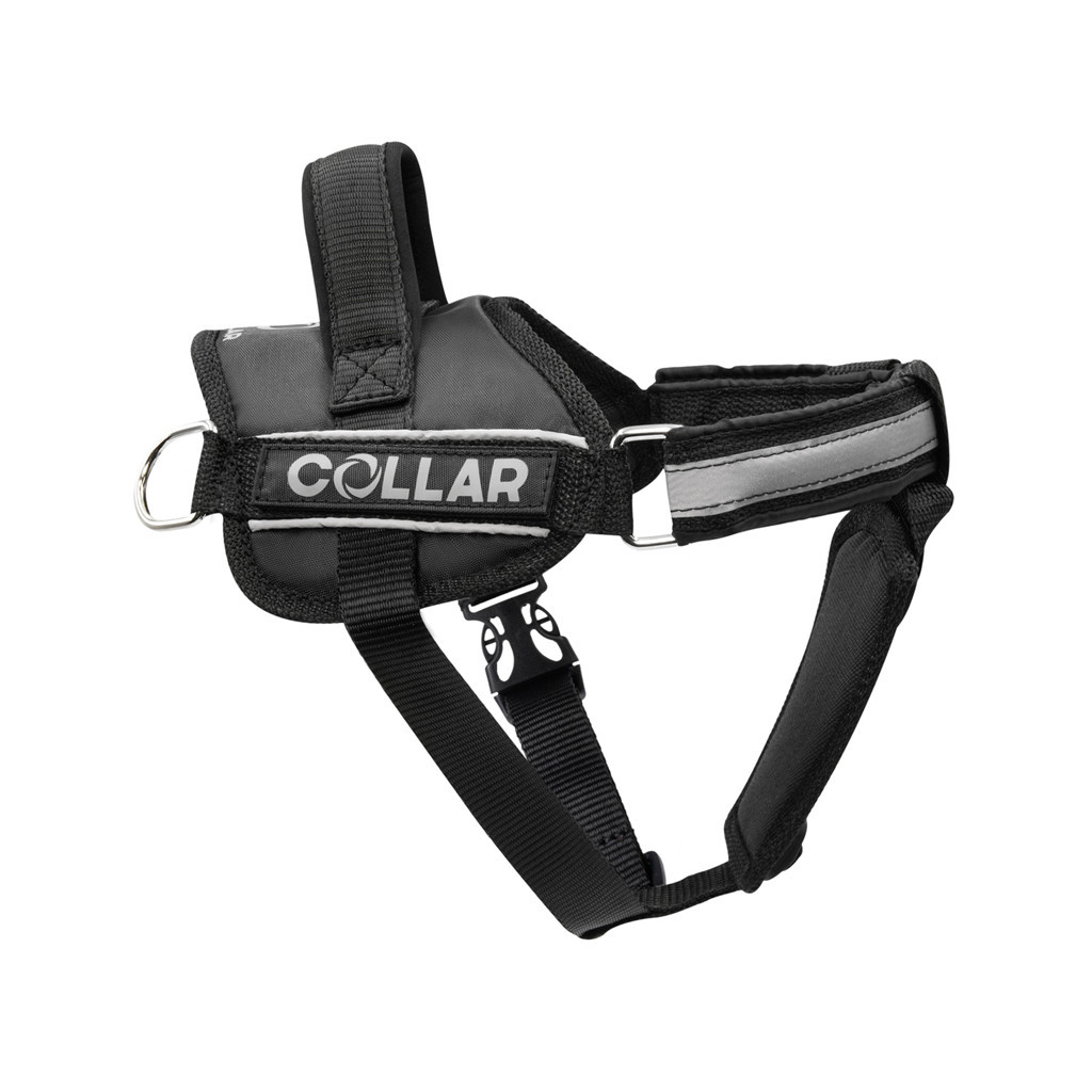 Шлея для собак Dog Extreme Police N3 55-75 см чорна (07061) - зображення 2