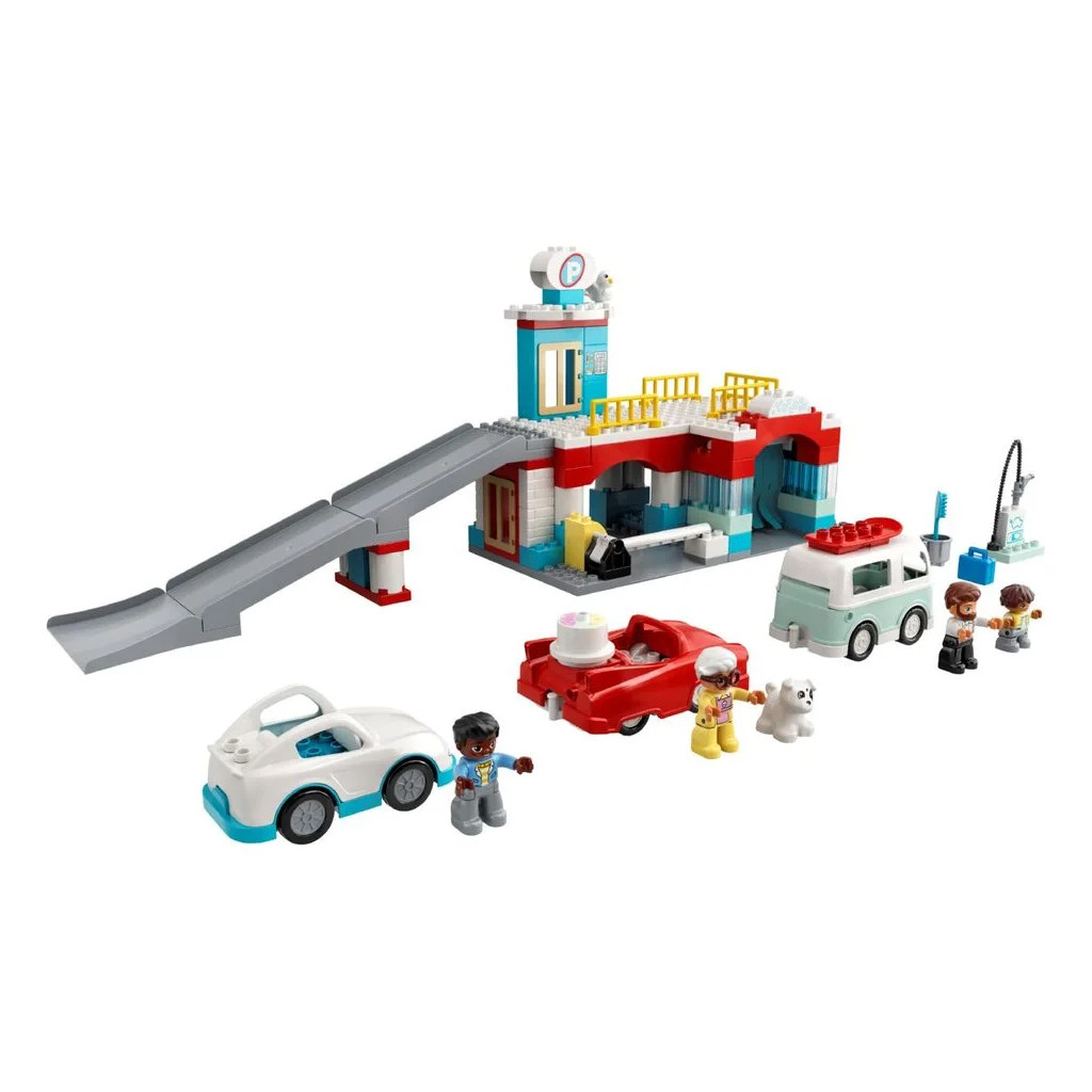 Конструктор LEGO Duplo Гараж і автомийка 112 деталей (10948) - зображення 11