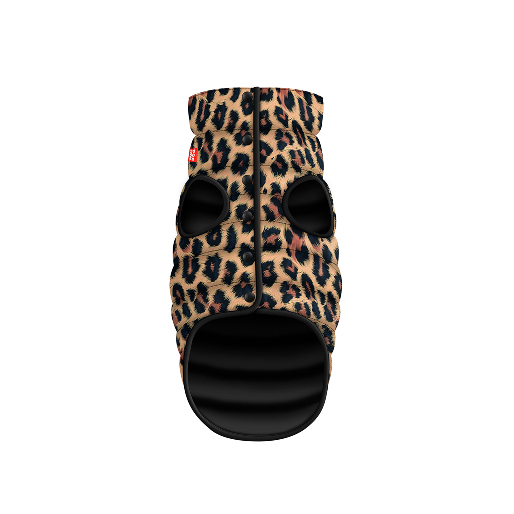 Курточка для тварин WAUDOG Clothes Леопард M 50 (410-4066) - зображення 1