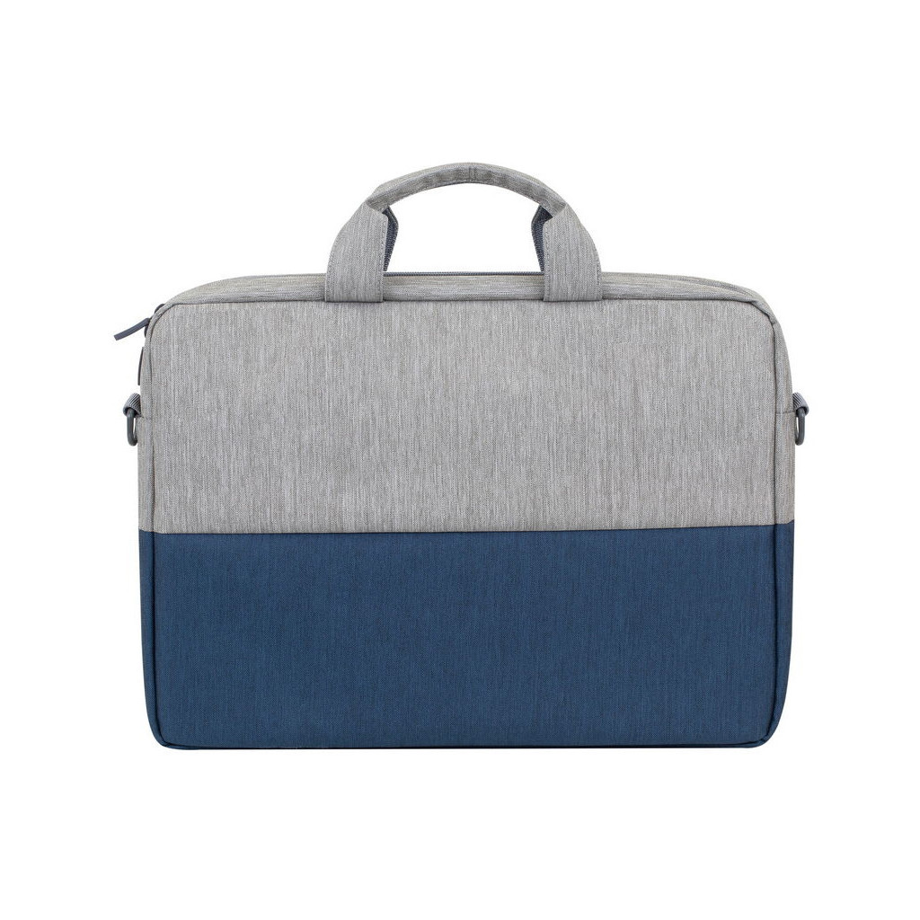 Сумка для ноутбука RivaCase 15.6" 7532 Prater, grey/dark blue anti-theft (7532Grey/DarkBlue) - зображення 2