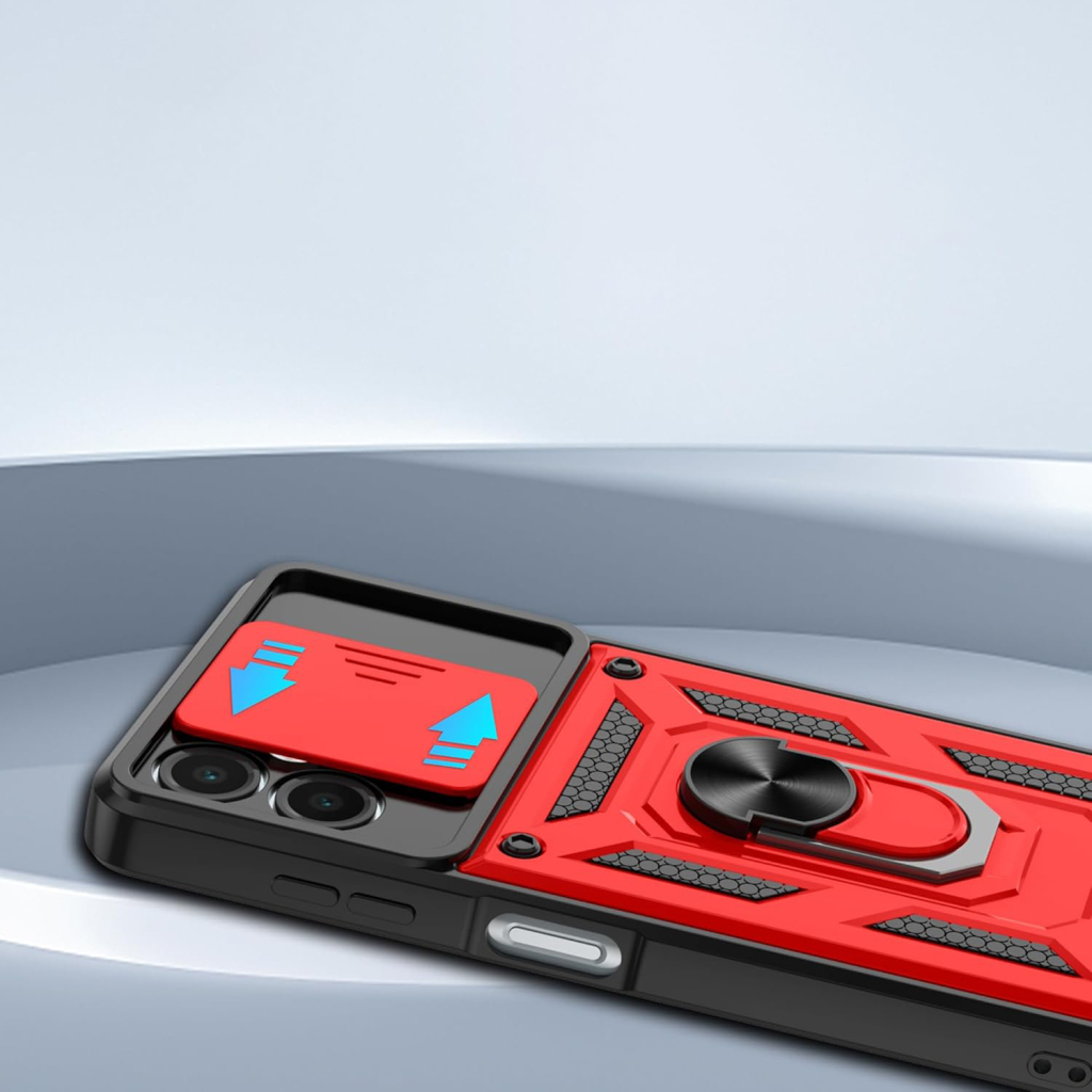 Чохол до мобільного телефона BeCover Military Samsung Galaxy A06 SM-A065 Red (713068) - зображення 2