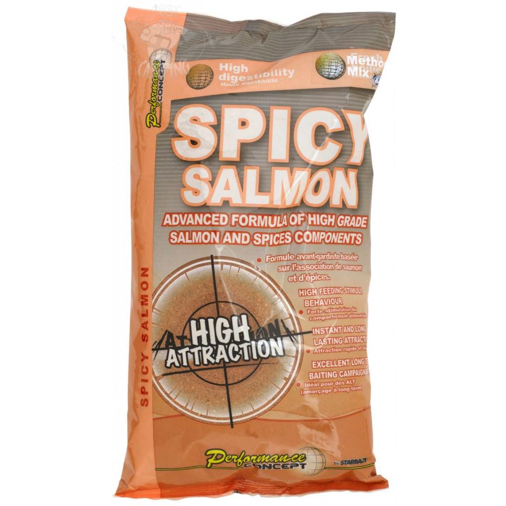 Прикормка Starbaits Spicy salmon острый лосось method mix 2,5кг (32.59.29) - зображення 1