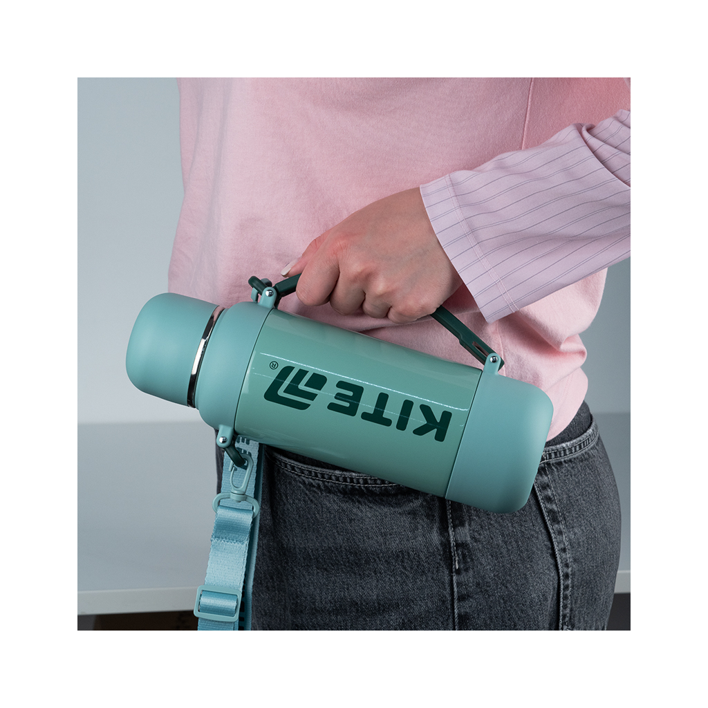 Термос Kite 1200 мл, зелений (K25-1225-3) - изображение 8