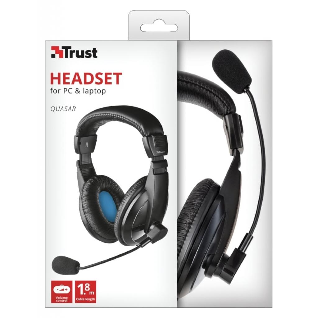 Навушники Trust Quasar 3.5mm BLACK (21661) - зображення 6
