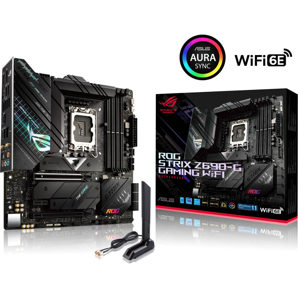 Материнська плата ASUS ROG STRIX Z690-G GAMING WIFI - зображення 1