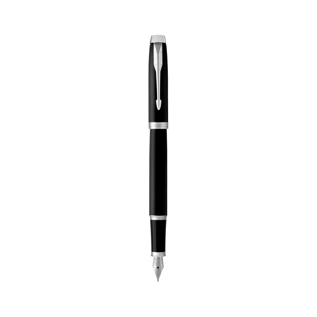 Ручка пір'яна Parker IM 17 Matte Black CT  FP F (26 111) - зображення 1