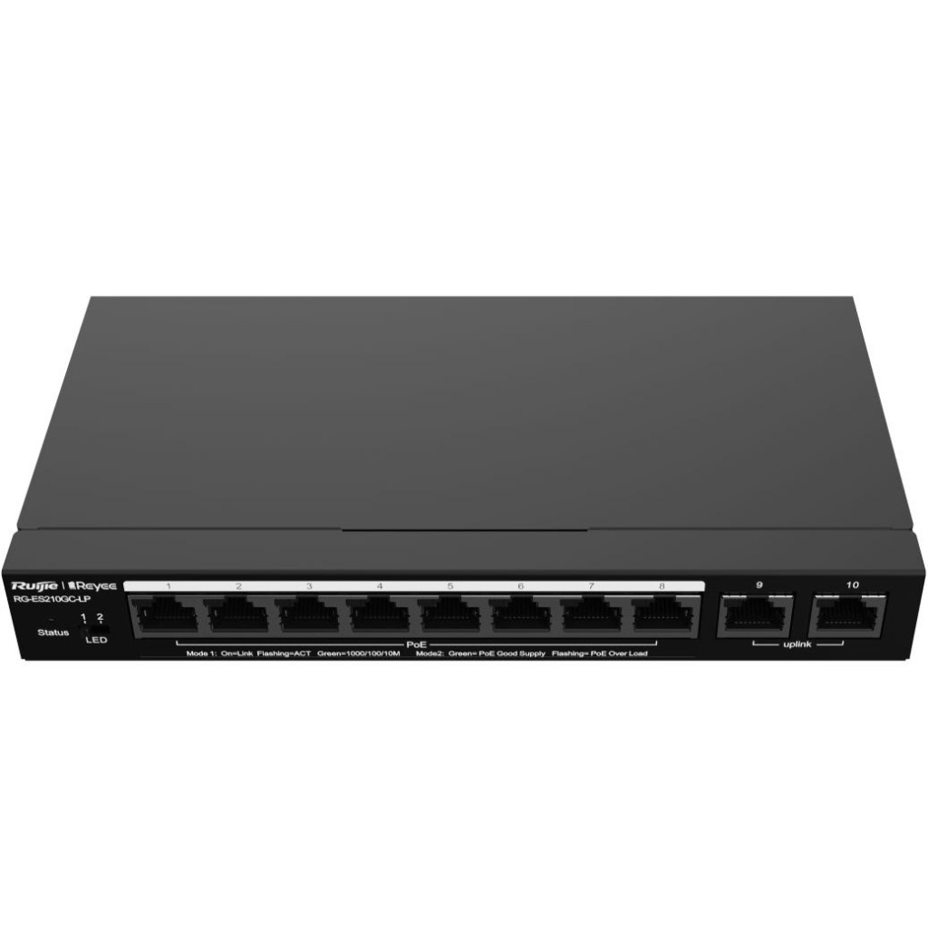 Комутатор мережевий Ruijie Networks RG-ES210GC-LP - зображення 1
