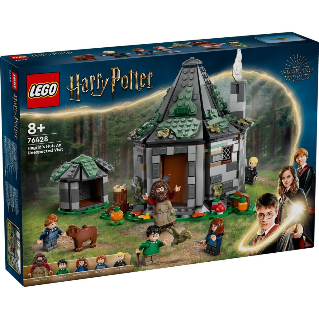 Конструктор LEGO Harry Potter Хатинка Геґріда: Несподівані гості 896 деталей (76428) - зображення 1